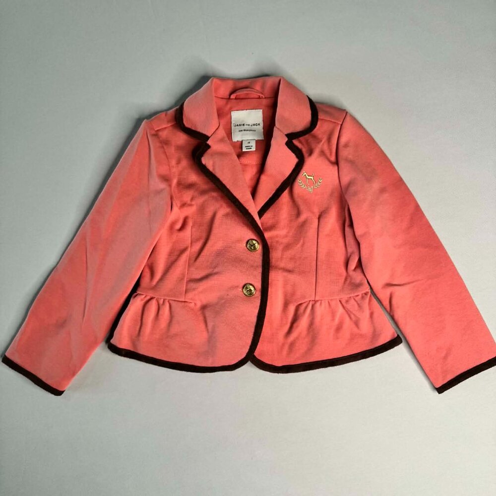 Pink 2t Janie and Jack Blazer